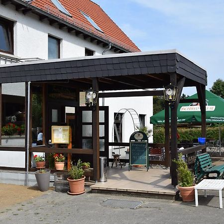 Gasthof Bergfriede Lindenfels Exterior foto
